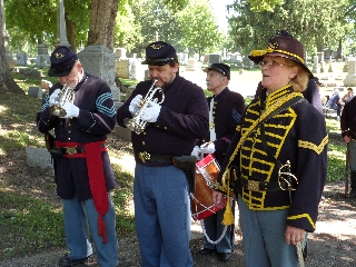 Buglers tune up 